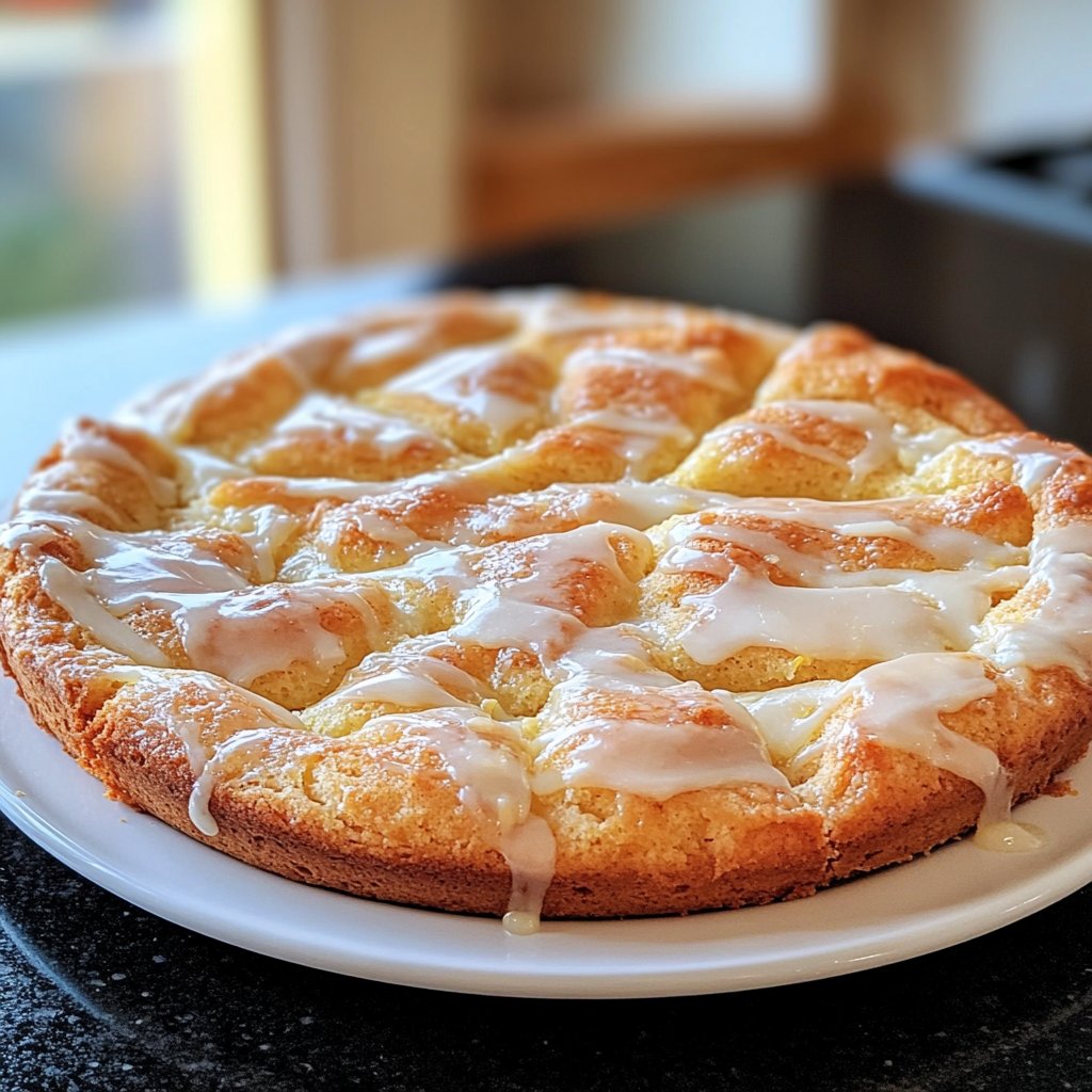 Zitronenkuchen für den Sonntagskaffee