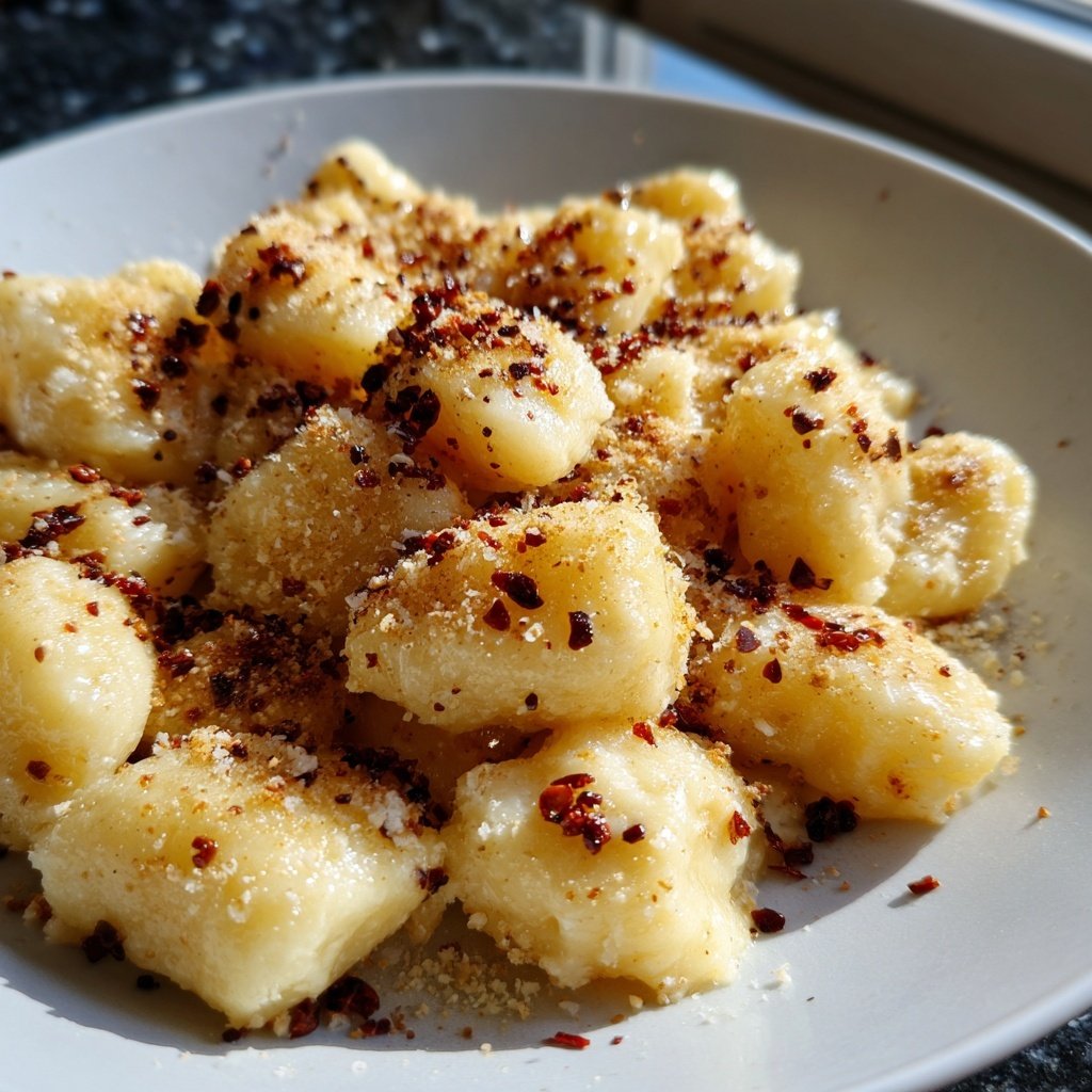 Gnocchi mit Trüffelöl und Parmesan