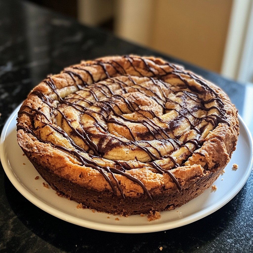 Bananenkuchen marmoriert