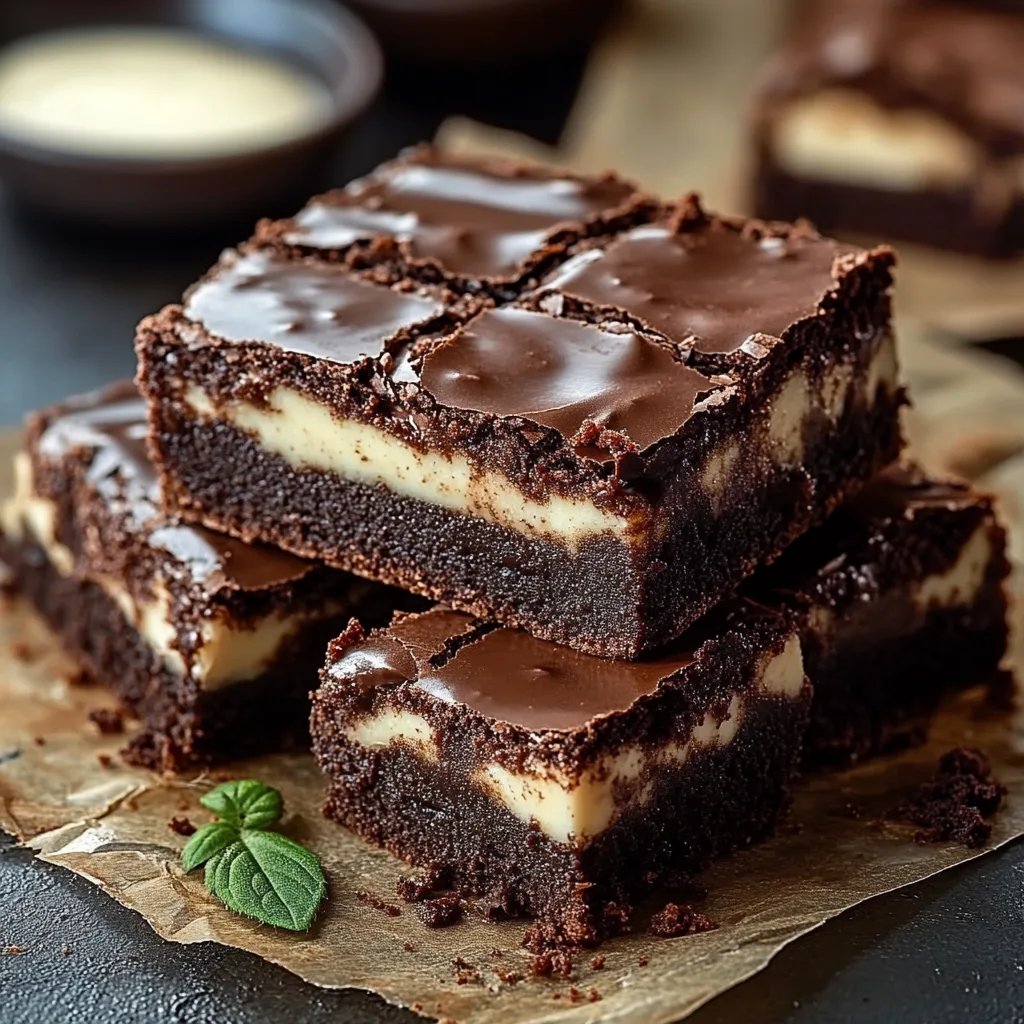 Frischkäse-Brownies