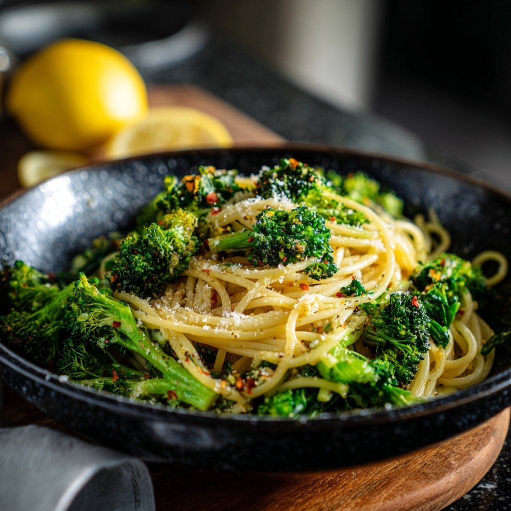 Brokkoli Pasta Mit Zitronen Sauce