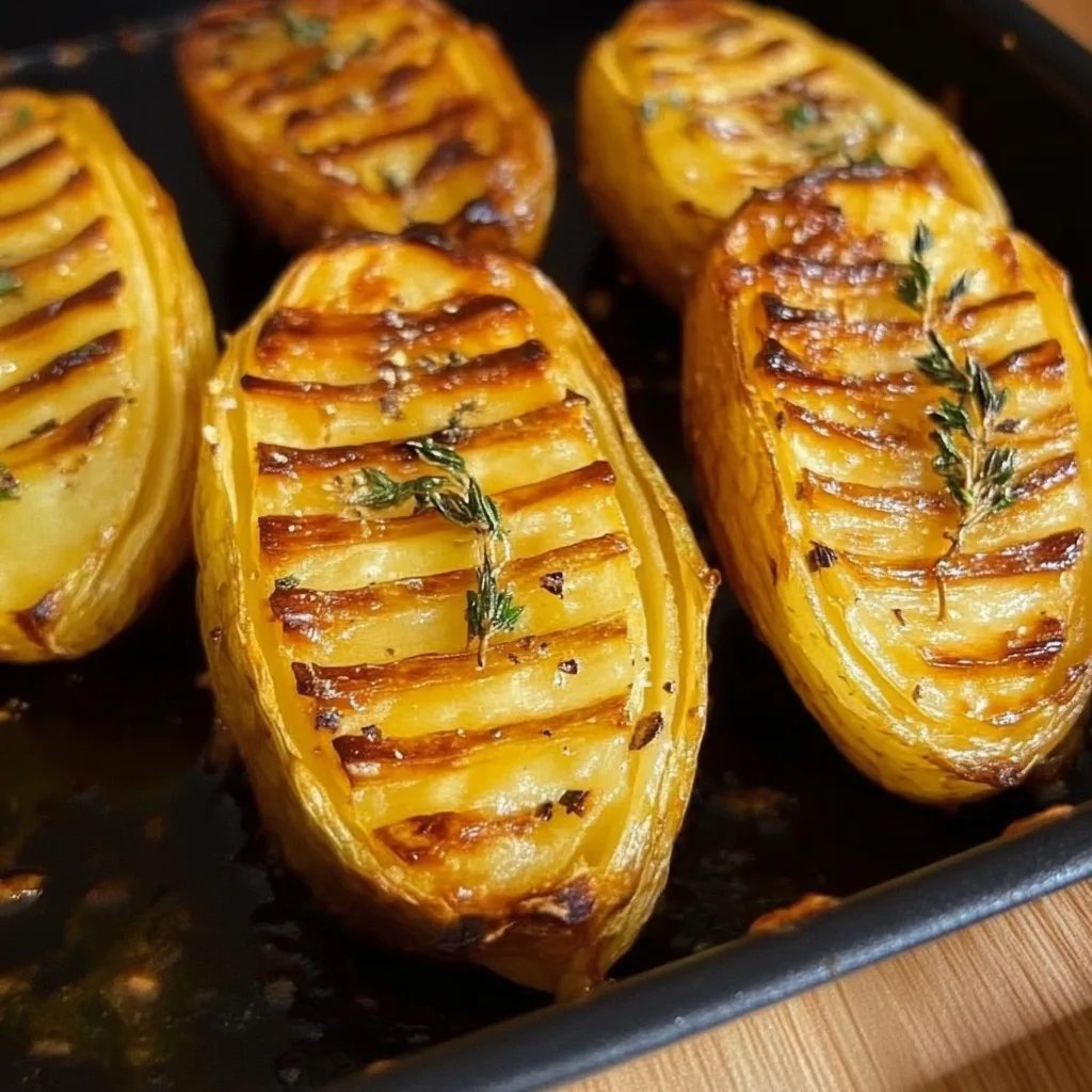 Fächerkartoffeln aus der Heißluftfritteuse