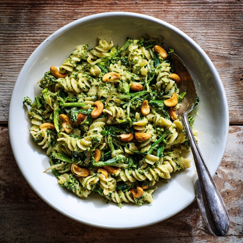 Brokkoli Cashew Pasta
