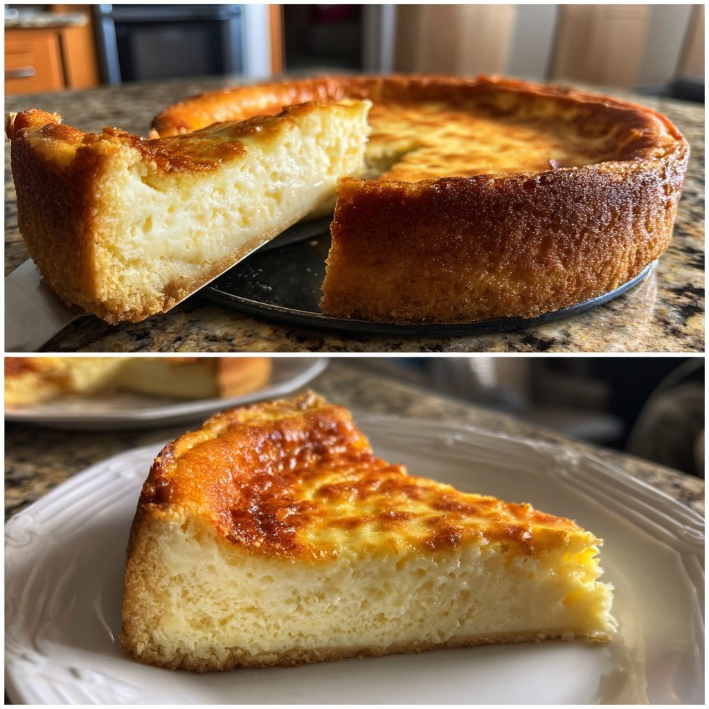 Käsekuchen klassisch gebacken