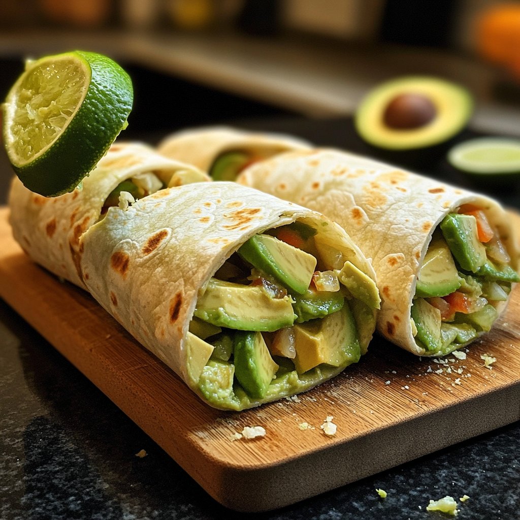Wraps mit Avocado