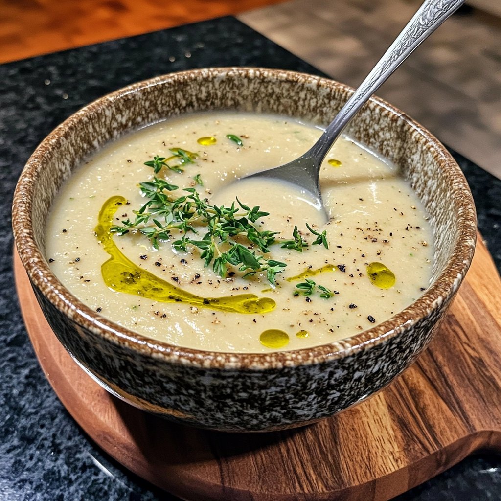 Blumenkohlsuppe zum Vorbereiten
