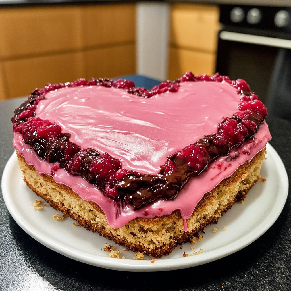 Herzkuchen zum Valentinstag