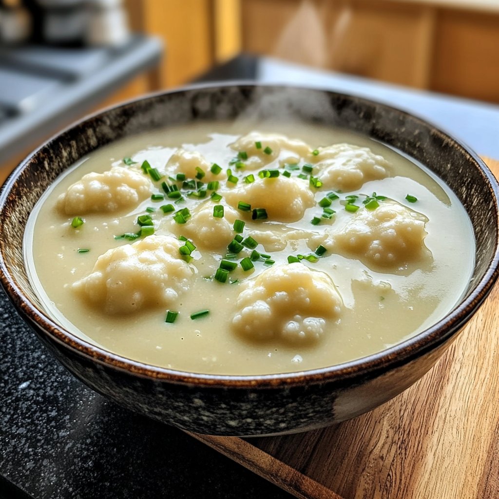 Blumenkohlsuppe für die Familie
