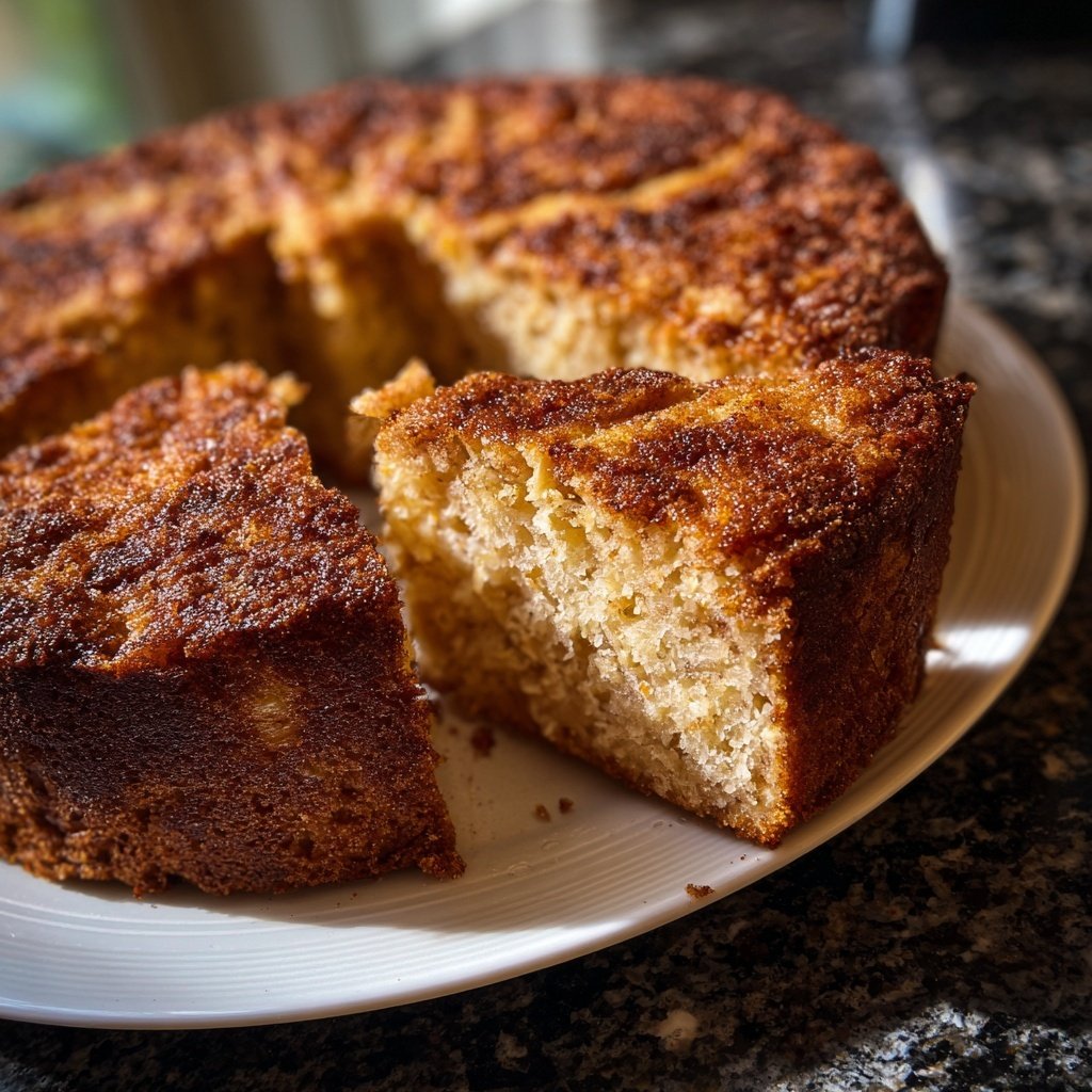 Gesunder Apfel-Zimt-Kuchen ohne Zucker