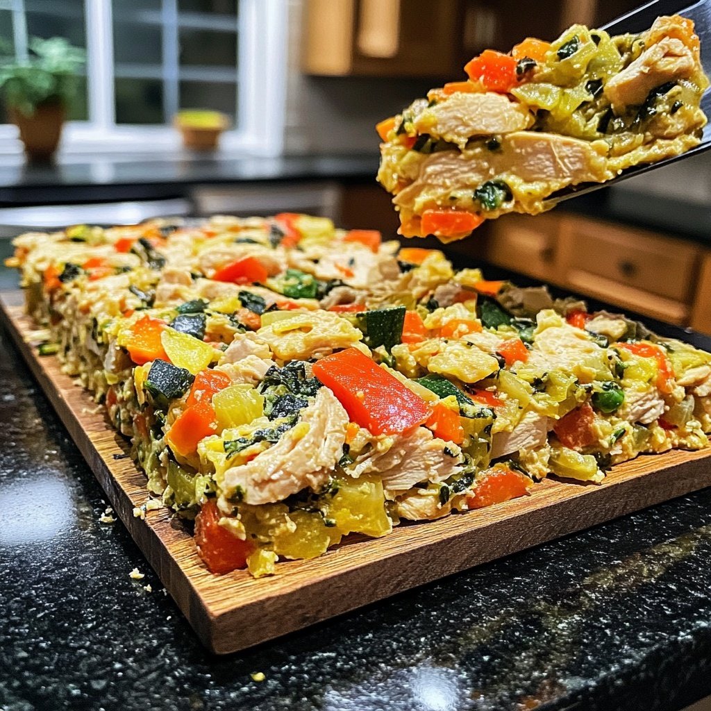 High Protein Hähnchenpfanne mit Gemüse