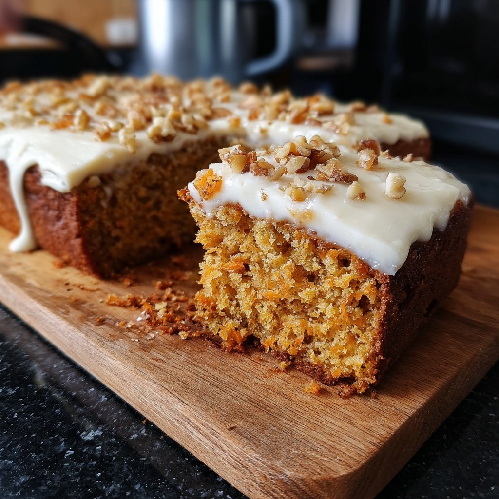 Karottenkuchen vom Blech